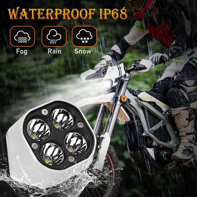 OICCTBF Upgrade LED Headlight Kit with White Cover,Plug N Play