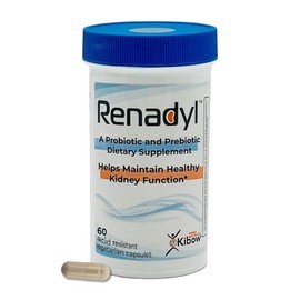Renadyl (formerly named Kibow Biotics) for Kidney Health (60 Caps  One month supply) Brand Kibow Biotech by Kibow Biotech                             