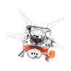 Folding Stove Burner Mini Size Quick Ignition Freely Adjust Foldable