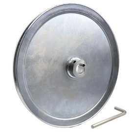 Saelno AB1200-1 Single Groove Web Sheaves,12" OD 1 inch bore v Belt Pulley,Motor Pulley Carbon Steel for A B 5L 4L V-Belts