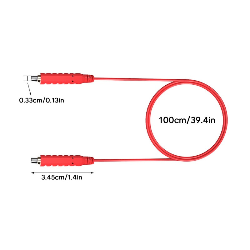6PCS Magnetic Test Leads Silicone Soft Flexible Jumper Test Wires