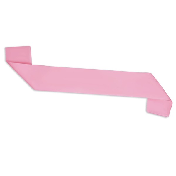 ALLY-MAGIC Plain Blank Hen Night Party Sashes, Blank Satin Sash