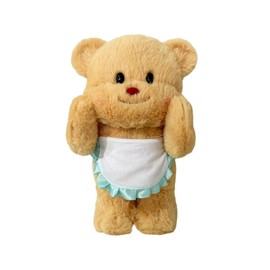 11.8" Cute Plush Toy Stuffed Animal Super Soft Little Bear Pillow, Boys and Girls Home Decoration Gifts (A)