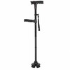 Folding Walking Cane for Seniors with LED Light, Alarm &