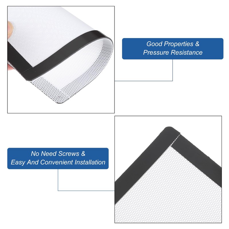 sourcing map PC Dust Filter, 150 x 150 mm, Magnetic