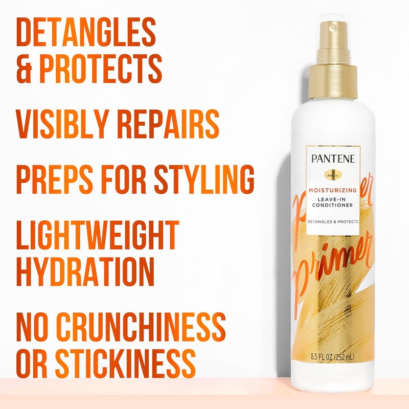 Pantene Conditioning Detangler Spray, Pro-V Repair & Protect, Nutrient Boost