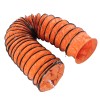 Unbranded 8m PVC Flexible Adjustable Ventilation Duct Hose with 2pcs