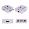 Corp.Res Electronics Convertidor Adaptador De Hdmi A Rca Audio Y