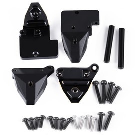 JGGZONE RC Metal Front&Rear Shock Towers Suspension Bracket Shock Absorber Shock Mounts Damper Holder Tower Counterweight for TRAXXAS-1/18 TRX4M K10 F150 RC Crawler Car