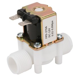 DC12V G1/2" Solenoid Water Valve NC Magnetic Valve 0.02-0.8Mpa