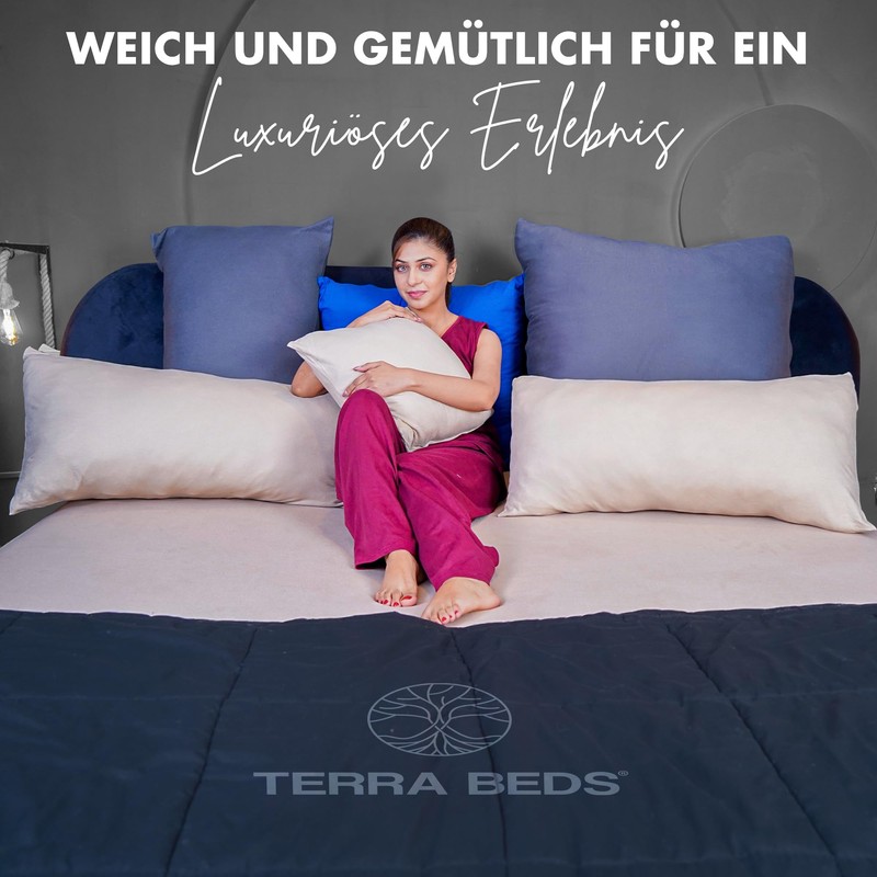 Terra Beds Federa per cuscino 60 x 60 cm (set