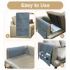 SITAKEGS Waterproof Sofa Armrest Organiser, Non-Slip Couch Armchair Caddy Storage