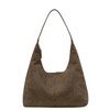 Slouchy Suede Tote Bag Shoulder Bags For Women Underarm Bag