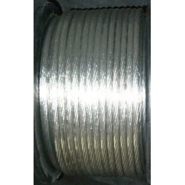 1 Pcs 20 ft. Silver Power Ground Ultra Flexible Amplifier Cable Car Audio True 8 Gauge | #AA86DL