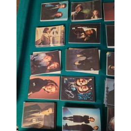 25 dif lot THE X-FILES FOX MULDER & DANA SCULLY Series POSTCARD 1990s