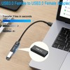 QIANRENON USB 3.0 Female to USB 3.0 Female Adapter Coupler