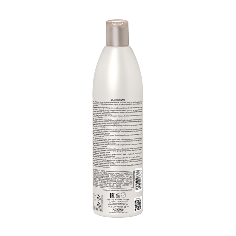 Il Salone Milano Keratin Shampoo 500 ml - Shampoo for