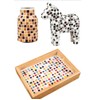 500PCS / 1.1LB Square Ceramic Mosaic Tiles, 0.4 x 0.4