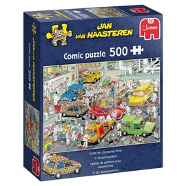 Jan van Haasteren Car Respraying Shop 500 Pce Puzzle