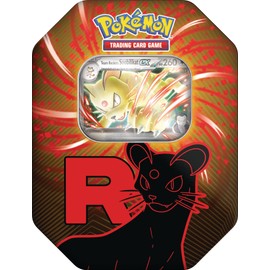 Pokémon - Trading Card Game: Tin-Box Team Rocket - Snobilikat-ex (1 Holographic Promo Card & 4 Booster Packs)