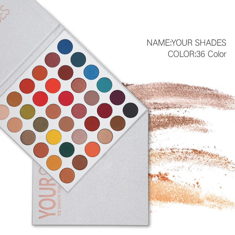 36 Color Eyeshadow Palette Matte Highly Pigmented Matte Eyeshadow Makeup