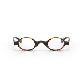 eyebobs Old Money Unisex Premium Readers, Matte Tortoise Front with Black Temples, 2.00 Magnification