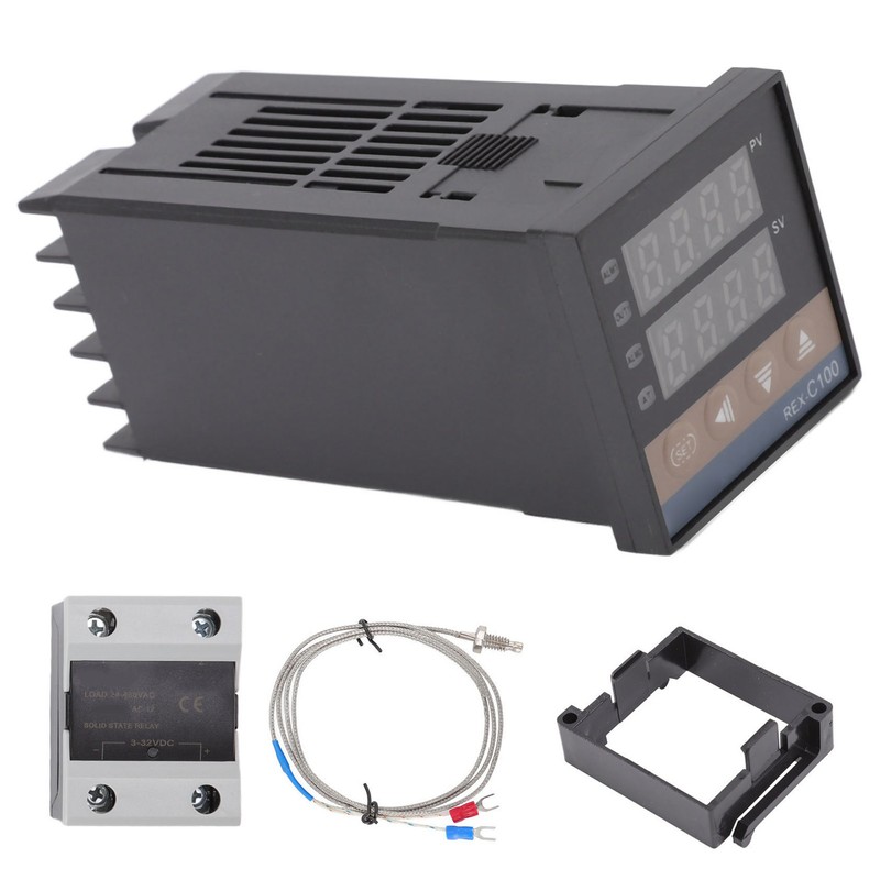 PID Thermostat Temperature Controller Set 0‑400℃ Chicken House Temperature Controller