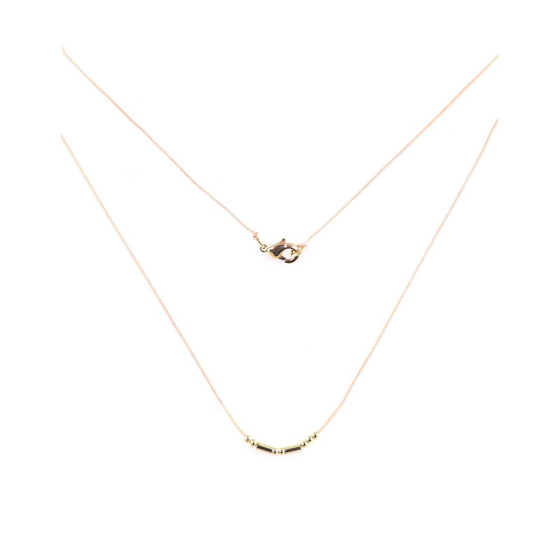 Lucky Feather Morse Code Secret Message Necklace - FREE