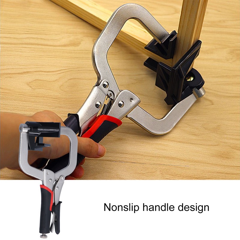 Corner Clamp Accurate Positioning Nonslip Handle Easy Operation Baffle Design