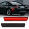 SHINEFIT LED Side Marker Light Replacement for 1999-2004 Mustang Smoked