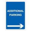 V Safety Additional Parking - Arrow Right 297 x 210