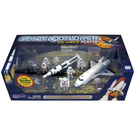 Ultimate Space Adventure Playset with Educational Rocket Poster