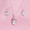 OTTFF Dainty Bridesmaid Jewelry Set for Women 8 Sets Rose