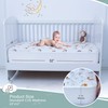 Sava Kids Natural Cotton Crib Mattress Protector and Sheet, All