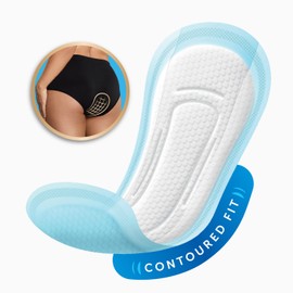 FitRight Fresh Start Postpartum and Incontinence Pads for Women, Maximum Absorbency (120 Count) Bladder Leakage Pads with The Odor-Control Power of ARM & Hammer (30 Count, Pack of 4)