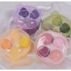 BWI Esponjas de Maquillaje para Base 4 Pack con Estuche