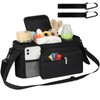 Accmor Universal Stroller Organizer with Insulated Cup Holder Detachable Phone
