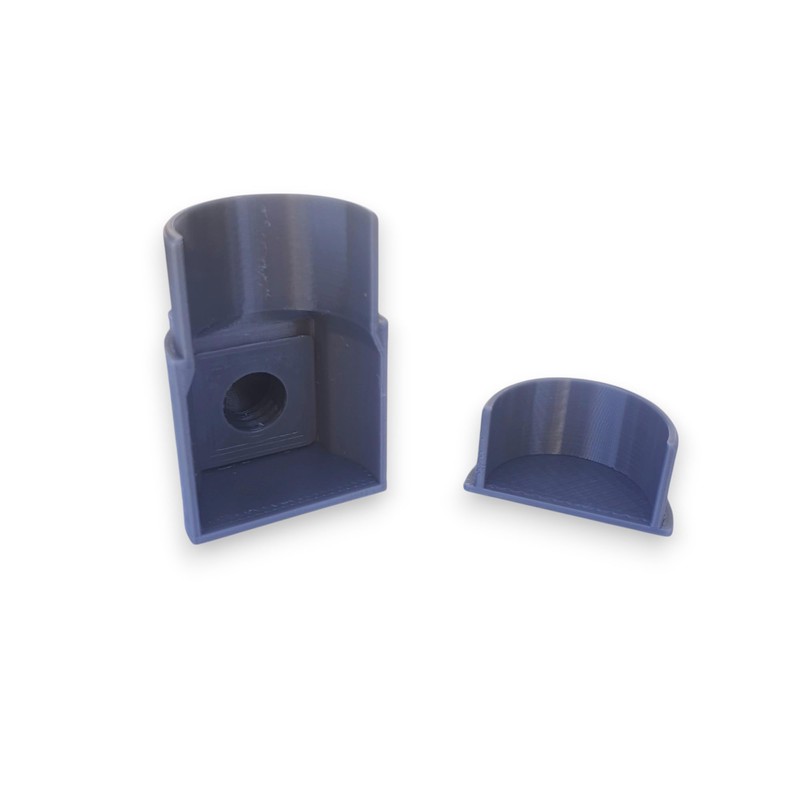 Half Round 36 mm Greenhouse Outlet & Blank End Kit.