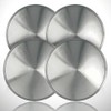 4-pack of 15' Push-on Polished Hubcaps