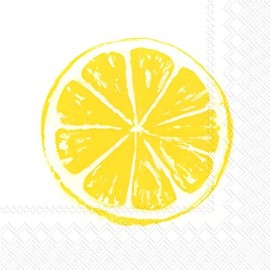 Lemon Bar 3ply Cocktail Napkin 20pk