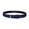 Keith KE21228-29 Men's Belt, Genuine Leather, Navy, Nubuck, Business &