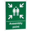 Seco Assembly Point Sign, 150mm x 200mm - 1mm Semi
