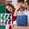 Ycaaeo 6 Pairs of Christmas Socks Men Women Superhero Pattern