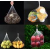 BRYHZKCM 100 pieces nylon mesh net bags reusable mesh bags,