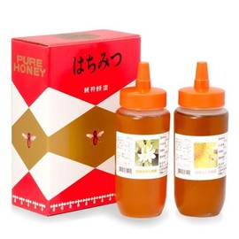 2 Types of Hiroshima Prefecture Mandarin Orange Honey & Mountain Flower Honey 17.6 oz (500 g) each x 2 Bottles Value Pack Honey Honey