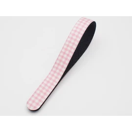 Kamipita Headband (36*1.8cm) Cute Adult Headband with No Pain and No Residue Hair Band (Check Pink)
