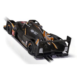 Scalextric Ginetta G60-LT-P1 DHL Silverstone 1:32 Slot Race Car C4264, Black & Orange