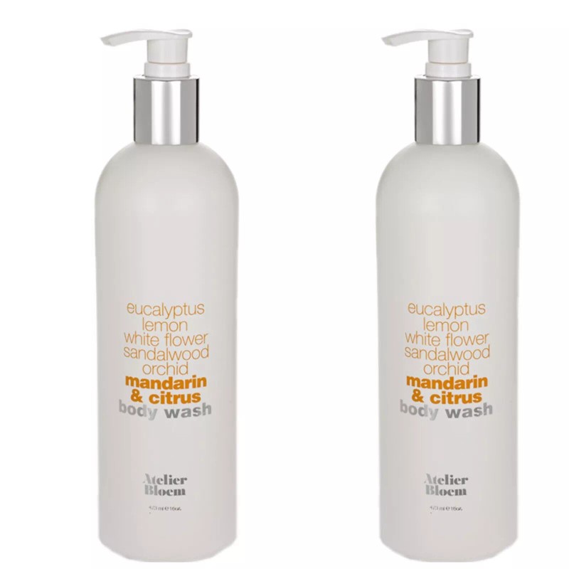 Atelier Bloem Mandarin & Citrus Body Wash Shower Gel 16oz