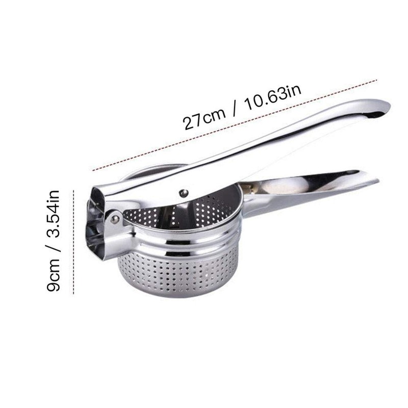 MEETOZ Chef Potato Ricer and Masher, Vegetable Ricer and Fruit