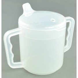 Mobility Choices Two Handled Cup with Anti-spill Feeding Lid (250ml)
